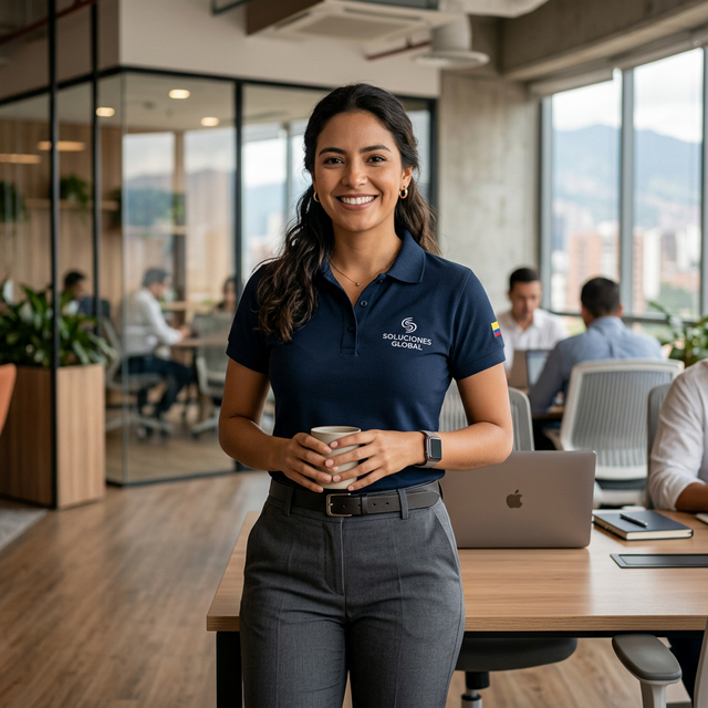 Uniformes corporativos de oficina en Bogotá