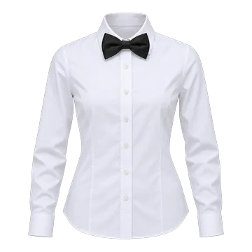 Camisa con corbatín